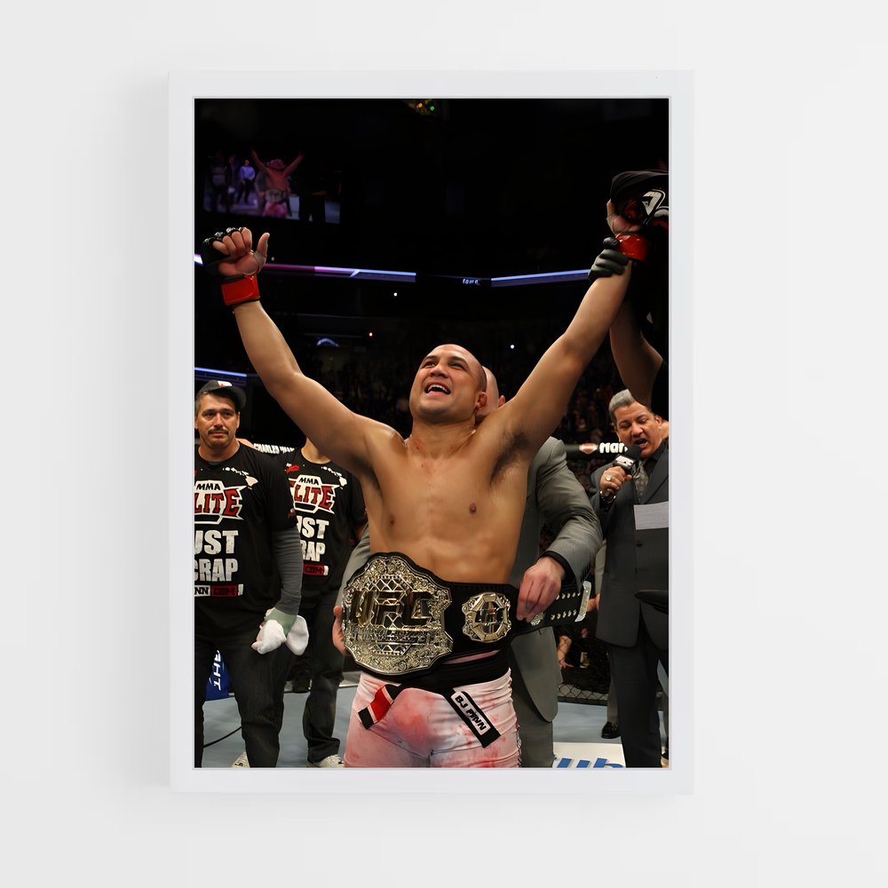 Poster penn célébrée – affiche MMA (vue 3)